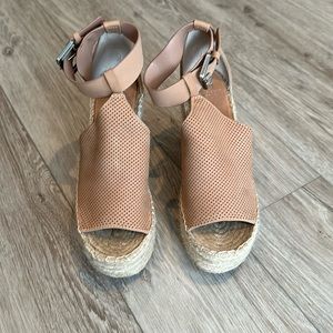 Marc Fisher wedge sandal.